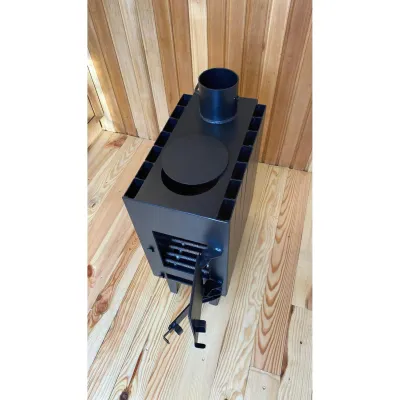 Печь-буржуйка 4мм с радиатором и варочной поверхностью 5мм - 6 Печь-буржуйка 4мм с радиатором и варочной поверхностью 5мм - 6 - Robinzon.ua