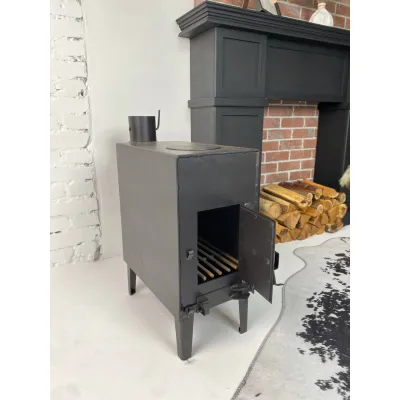 Піч-буржуйка 4мм з варильною поверхнею - 2 - Robinzon.ua