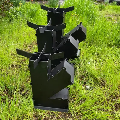 Турбопіч Mzavod 20.5х8.5х29см 2мм мала - 3 Турбопіч Mzavod 20.5х8.5х29см 2мм мала - 3 - Robinzon.ua