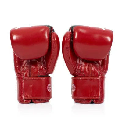 Боксерские перчатки Fairtex BGV1 Nation Print Red 10 унций - 2 - Robinzon.ua