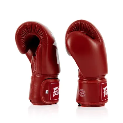 Боксерські рукавиці Fairtex BGV1-ONE (натуральна шкіра) Red 14 унцій - 3 Боксерські рукавиці Fairtex BGV1-ONE (натуральна шкіра) Red 14 унцій - 3 - Robinzon.ua