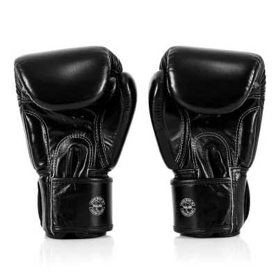 Боксерські рукавиці Fairtex BGV1-ONE (натуральна шкіра) Black 16 унцій - 2 Боксерські рукавиці Fairtex BGV1-ONE (натуральна шкіра) Black 16 унцій - 2 - Robinzon.ua