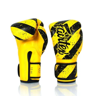 Боксерські рукавиці Fairtex BGV14Y Yellow/Black 10 унцій - 1 Боксерські рукавиці Fairtex BGV14Y Yellow/Black 10 унцій - 1 - Robinzon.ua
