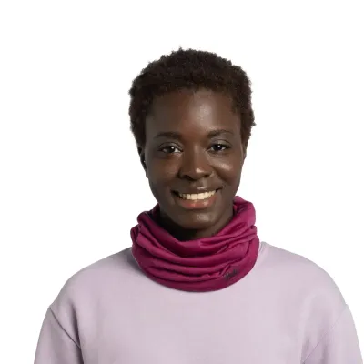 Шарф-труба Buff Merino Lightweight, Solid Magenta (BU 113010.535.10.00) - 2 - Robinzon.ua