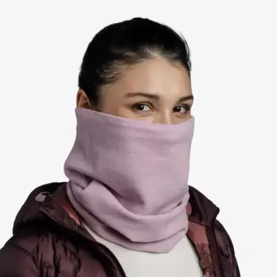 Шарф-труба Buff Merino Fleece Solid Lilac Sand (BU 129444.640.10.00) - 2 - Robinzon.ua