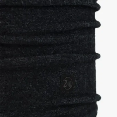 Шарф-труба Buff Merino Fleece, Solid Black (BU 129444.999.10.00) - 2 - Robinzon.ua