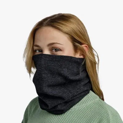 Шарф-труба Buff Merino Fleece, Solid Black (BU 129444.999.10.00) - 3 - Robinzon.ua