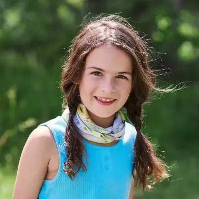 Шарф-труба дитячий (8-12) Buff Kids Coolnet UV+, Entropy Multi (BU 125172.555.10.00) - 2 - Robinzon.ua