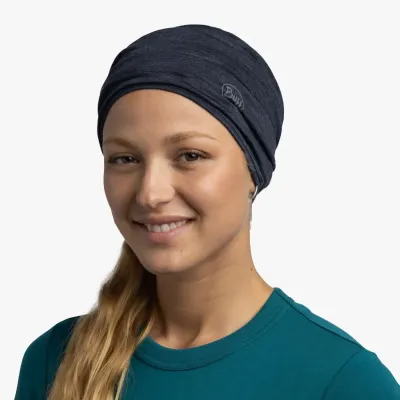 Шарф-труба Buff Merino Lightweight, Solid Solid Night Blue (BU 113010.779.10.00) - 3 - Robinzon.ua