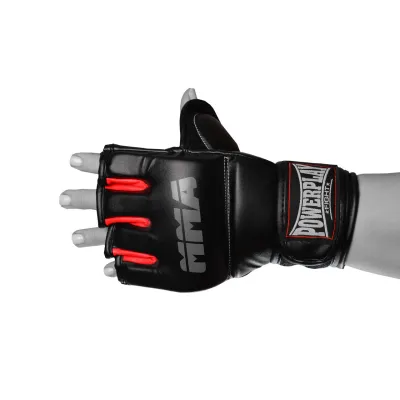 Рукавиці для MMA PowerPlay 3053 Чорно-Червоні L/XL - 2 - Robinzon.ua