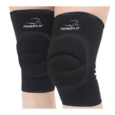 Наколінники PowerPlay PP-8000 Elastic Knee Support (пара) чорні L - 1 - Robinzon.ua