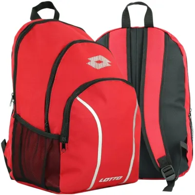 Рюкзак спортивний 22L Lotto Delta Plus червоний - 1 - Robinzon.ua