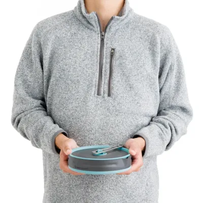 Кастрюля складная с чехлом Sea to Summit Frontier UL Collapsible Pot w/Sack, 2.2 L, Aqua Sea Blue (STS ACK025021-390202) - 4 - Robinzon.ua