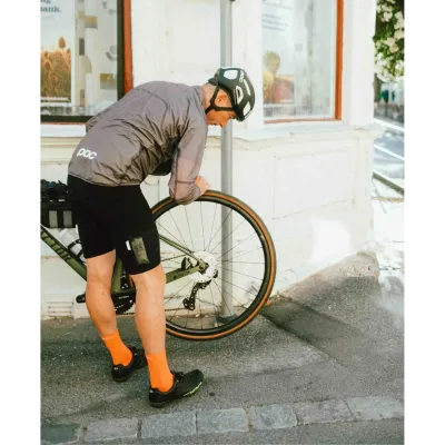 Шкарпетки велосипедні POC Fluo Sock Mid, Fluorescent Orange, S (PC 651429050SML1) - 2 - Robinzon.ua