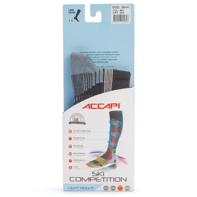 Термоноски Accapi Ski Competition, Black/Grey, 39-41 (ACC H0905.961-II) - 2 Термоноски Accapi Ski Competition, Black/Grey, 39-41 (ACC H0905.961-II) - 2 - Robinzon.ua