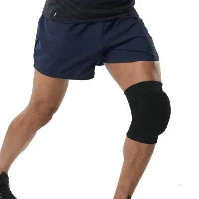 Наколінники PowerPlay PP-8000 Elastic Knee Support (пара) чорні XL - 6 - Robinzon.ua
