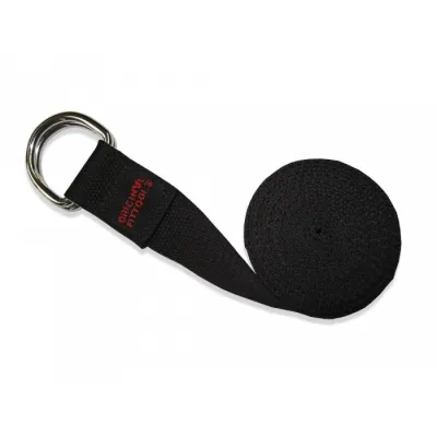 Ремень для йоги PowerPlay PP_4409 183*3.8см. Черный - 6 - Robinzon.ua