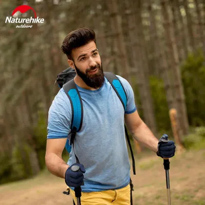 Спортивные перчатки Naturehike размер XL синие NH20FS015. - 3 - Robinzon.ua