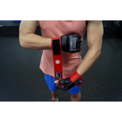 Перчатки для MMA PowerPlay 3058 Черно-Красные L - 6 - Robinzon.ua