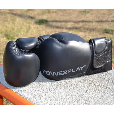 Боксерские перчатки PowerPlay 3087 Magnum Черные [натуральная кожа] 10 унций - 5 - Robinzon.ua