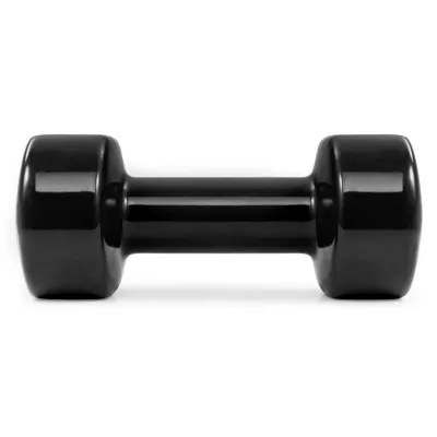 Гантель PowerPlay 4125 вінілова 5 кг Чорна - 2 - Robinzon.ua