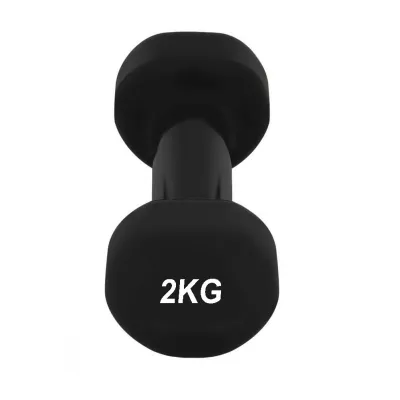 Гантель PowerPlay 4125 вінілова 2 кг Чорна - 3 Гантель PowerPlay 4125 вінілова 2 кг Чорна - 3 - Robinzon.ua
