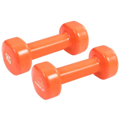 Гантель вінілова PowerPlay 4125 Achilles 2*1 кг.Помаранчеві (2шт.) - 5 Гантель вінілова PowerPlay 4125 Achilles 2*1 кг.Помаранчеві (2шт.) - 5 - Robinzon.ua