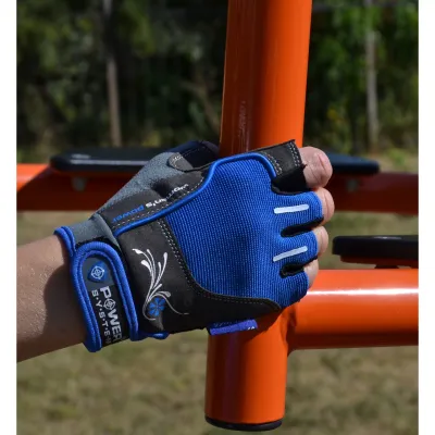 Рукавички для фітнесу та важкої атлетики Power System PS-2570 Woman’s Power жіночі Blue XS - 6 - Robinzon.ua