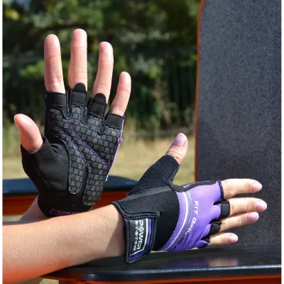 Рукавички для фітнесу та важкої атлетики Power System PS-2920 Fit Girl Evo Purple S - 6 - Robinzon.ua