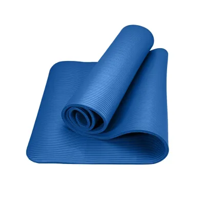 Коврик для йоги и фитнеса Power System PS-4017 NBR Fitness Yoga Mat Plus Blue (180х61х1) - 4 - Robinzon.ua