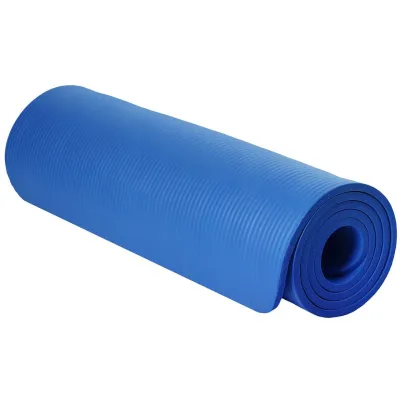 Коврик для йоги и фитнеса Power System PS-4017 NBR Fitness Yoga Mat Plus Blue (180х61х1) - 5 - Robinzon.ua