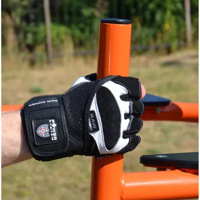 Рукавиці для фітнесу та важкої атлетики Power System PS-2850 Raw Power Black/White XL - 5 Рукавиці для фітнесу та важкої атлетики Power System PS-2850 Raw Power Black/White XL - 5 - Robinzon.ua