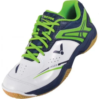 Кросівки для сквошу Victor A501 Indoor white/green Unisex — 40.5 A501 - 2 - Robinzon.ua