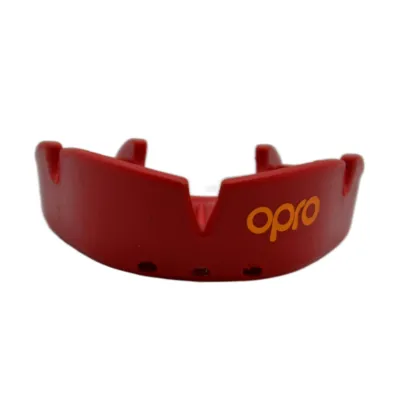 Капа боксерська OPRO Bronze дитяча (вік до 10) Red (art.102501003) - 3 Капа боксерська OPRO Bronze дитяча (вік до 10) Red (art.102501003) - 3 - Robinzon.ua