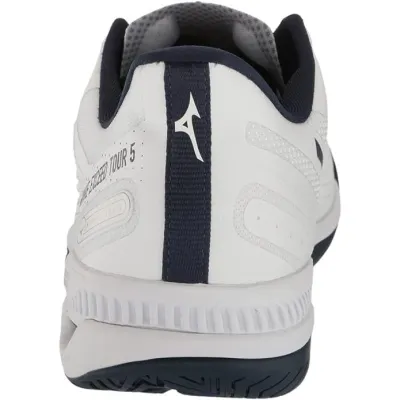 Чоловічі кросівки MIZUNO WAVE EXCEED TOUR4 CC білий/чорний/сірий (40.5) UK7 61GC2077-09 40.5 - 2 - Robinzon.ua