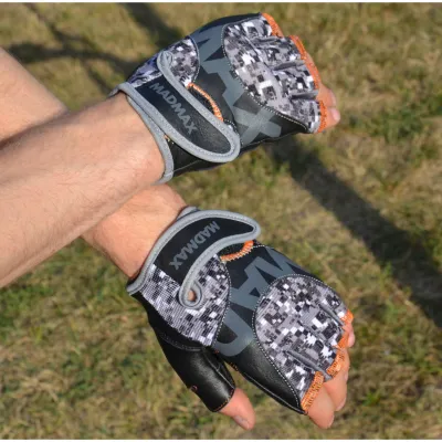 Рукавички для фітнесу та важкої атлетики MadMax MFG-831 Mti 83.1 Grey/Digital Camo L - 5 - Robinzon.ua