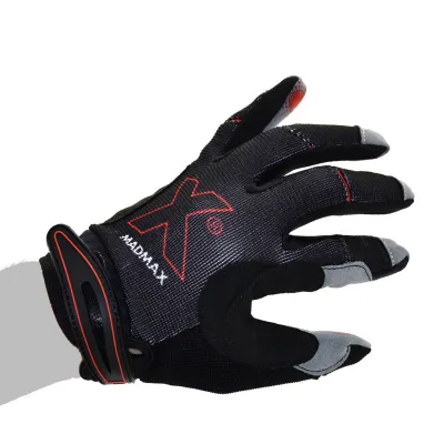 Рукавички для фітнесу та важкої атлетики MadMax MXG-103 X Gloves Black/Grey XL - 6 Рукавички для фітнесу та важкої атлетики MadMax MXG-103 X Gloves Black/Grey XL - 6 - Robinzon.ua