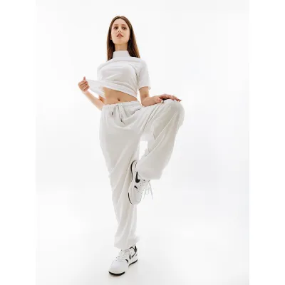 Жіночі Штани Nike W NSW FT OS HR JOGGER SW Білий L (7dFJ4922-121 L) - 3 - Robinzon.ua