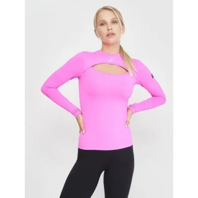 Жіночий лонгслів Joma ZERO LONG SLEEVE T-SHIRT рожевий L 901593.030 L - 1 - Robinzon.ua