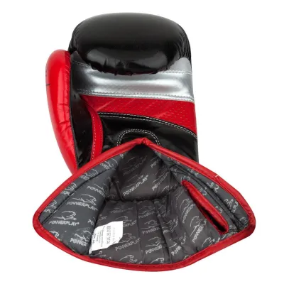 Боксерські рукавиці PowerPlay 3007 Scorpio Чорні карбон 8 унцій - 4 Боксерські рукавиці PowerPlay 3007 Scorpio Чорні карбон 8 унцій - 4 - Robinzon.ua