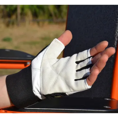 Перчатки для фитнеса MadMax MFG-269 Professional White M - 2 - Robinzon.ua