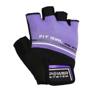 Рукавички для фітнесу для важкої атлетики Power System PS-2920 Fit Girl Evo Purple M - 3 - Robinzon.ua