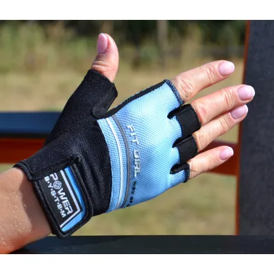 Рукавички для фітнесу та важкої атлетики Power System PS-2920 Fit Girl Evo Blue M - 4 Рукавички для фітнесу та важкої атлетики Power System PS-2920 Fit Girl Evo Blue M - 4 - Robinzon.ua