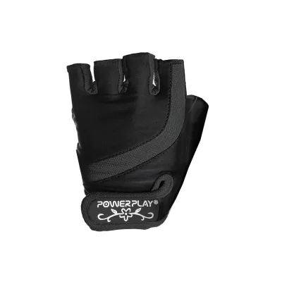 Перчатки для фитнеса и тяжелой атлетики PowerPlay 2311 женские Черные S - 4 - Robinzon.ua