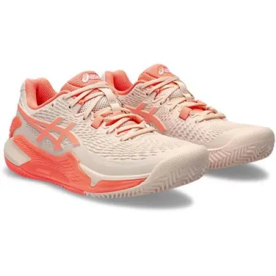 Жіночі тенісні кросівки Asics Gel-Resolution 9 clay Кораловий 39.5 (1042A224-700 39.5) - 1 - Robinzon.ua