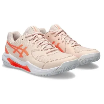 Жіночі тенісні кросівки Asics Gel-Dedicate 8 Кораловий 39.5 (1042A255-700 39.5) - 3 - Robinzon.ua
