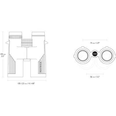 Бинокль Hawke Frontier HD X 10x42 Green (38012) - 6 - Robinzon.ua