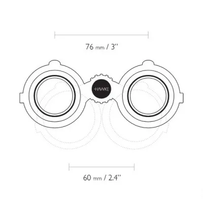 Бинокль Hawke Endurance 8x56 Green (36220) - 4 - Robinzon.ua