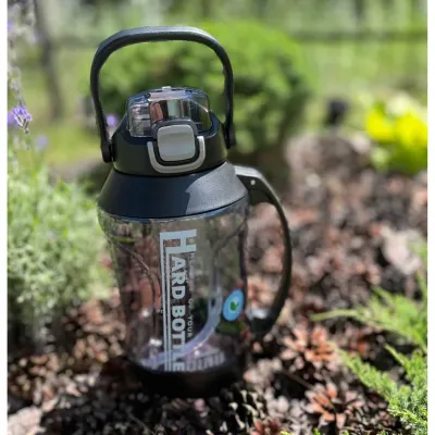 Пляшка для води CASNO 1900 мл KXN-1269 Чорна - 1 - Robinzon.ua