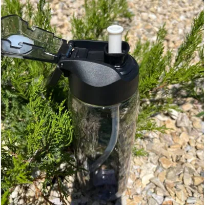 Пляшка для води CASNO 1900 мл KXN-1269 Чорна - 3 - Robinzon.ua